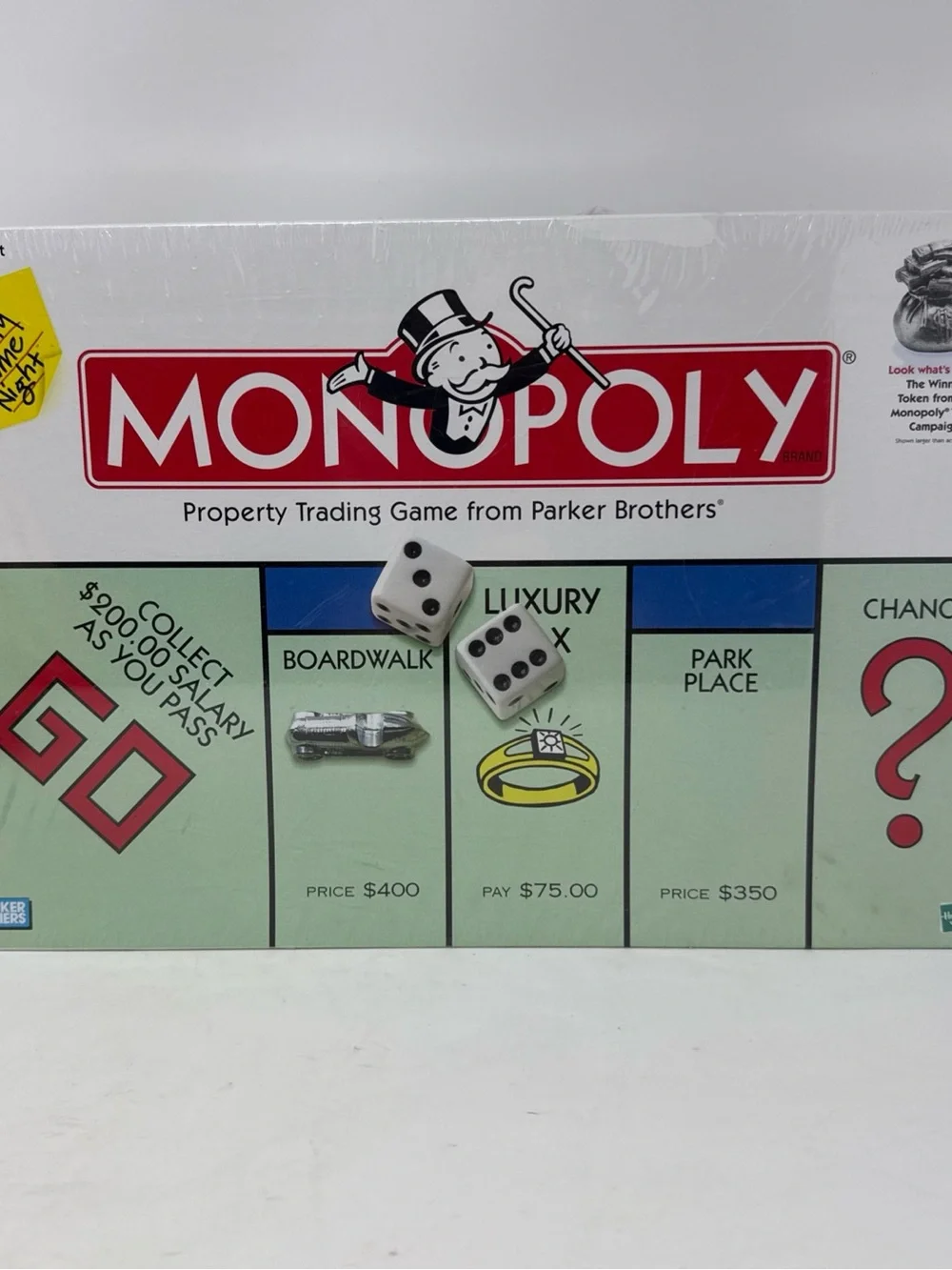 Vintage 1999 Parker Brothers Monopoly Board Game No. 0009 Classic Sealed